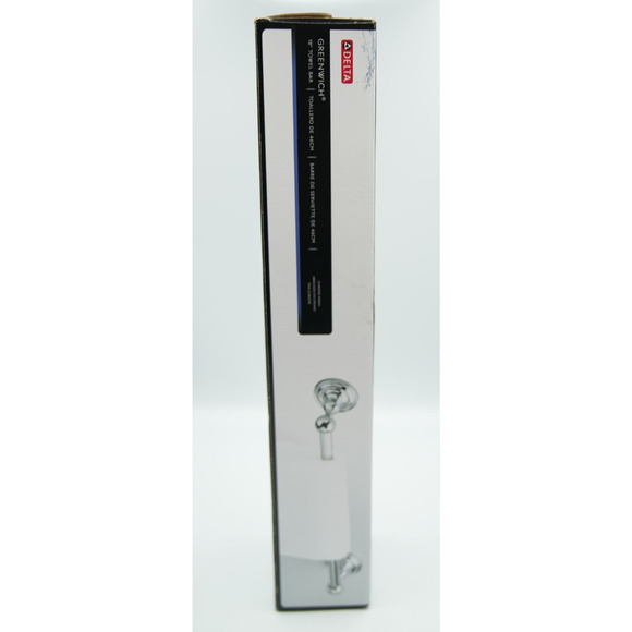 Delta Greenwich 18 in. Towel Bar in Polished Chrome - Picture 4 of 6